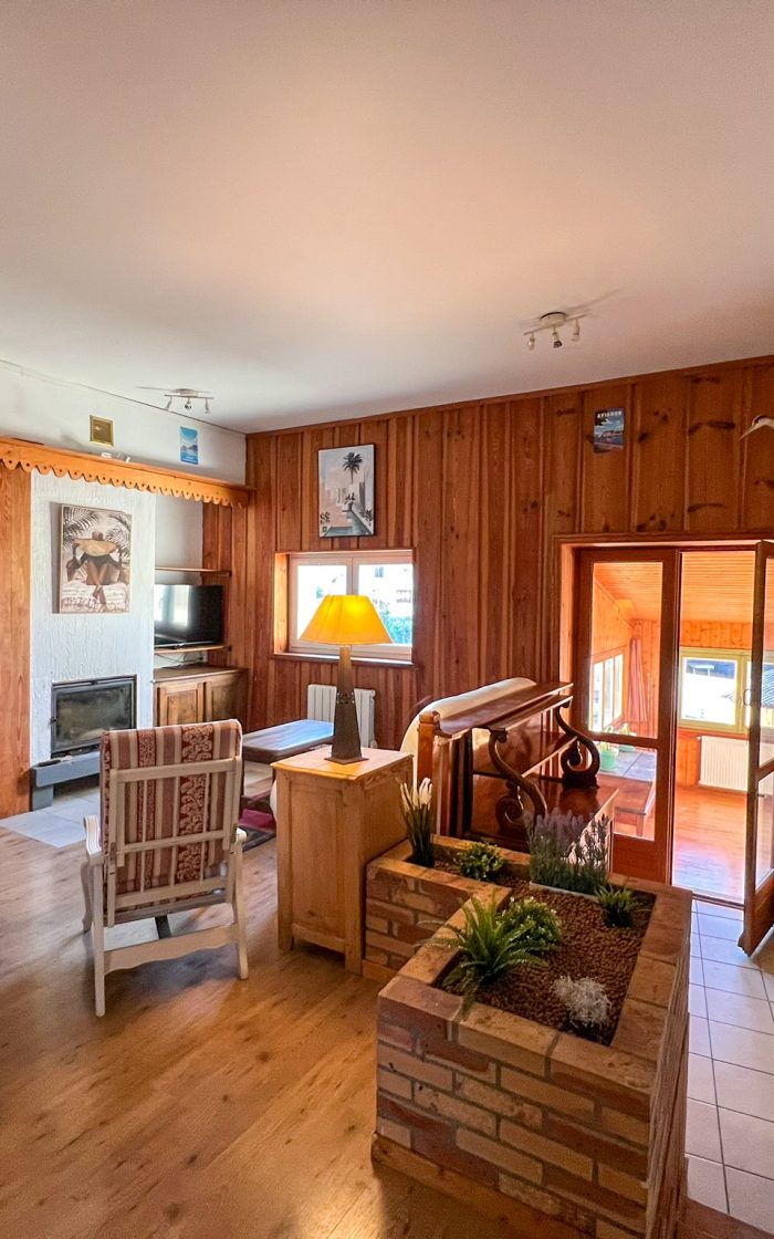 Salle tv de l'Appart Hôtel Ambert